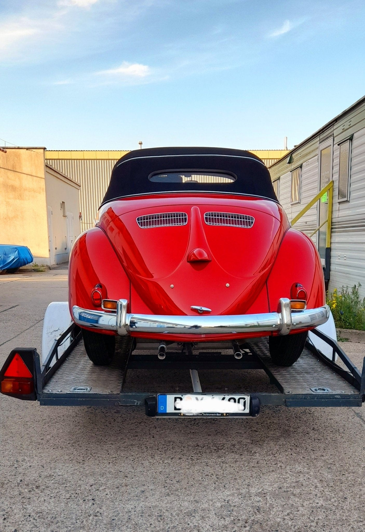 Er ist wieder da! Baur-Cabrio zurück erhalten. - Peter Ebeling Ersatzteile