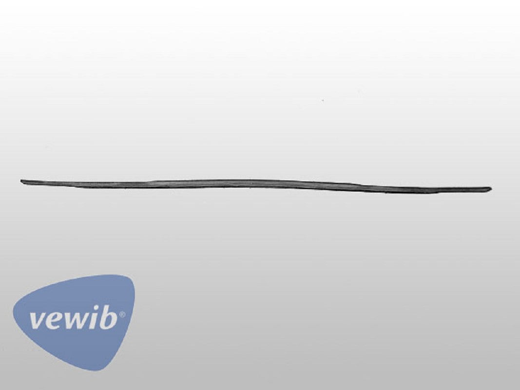 Moosgummidichtung f. Stahlkurbeldach