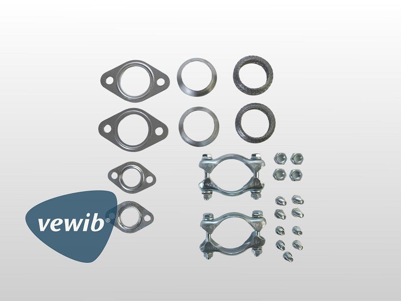 Anbausatz für Auspuff 34 PS '60 - '62 - Peter Ebeling Ersatzteile