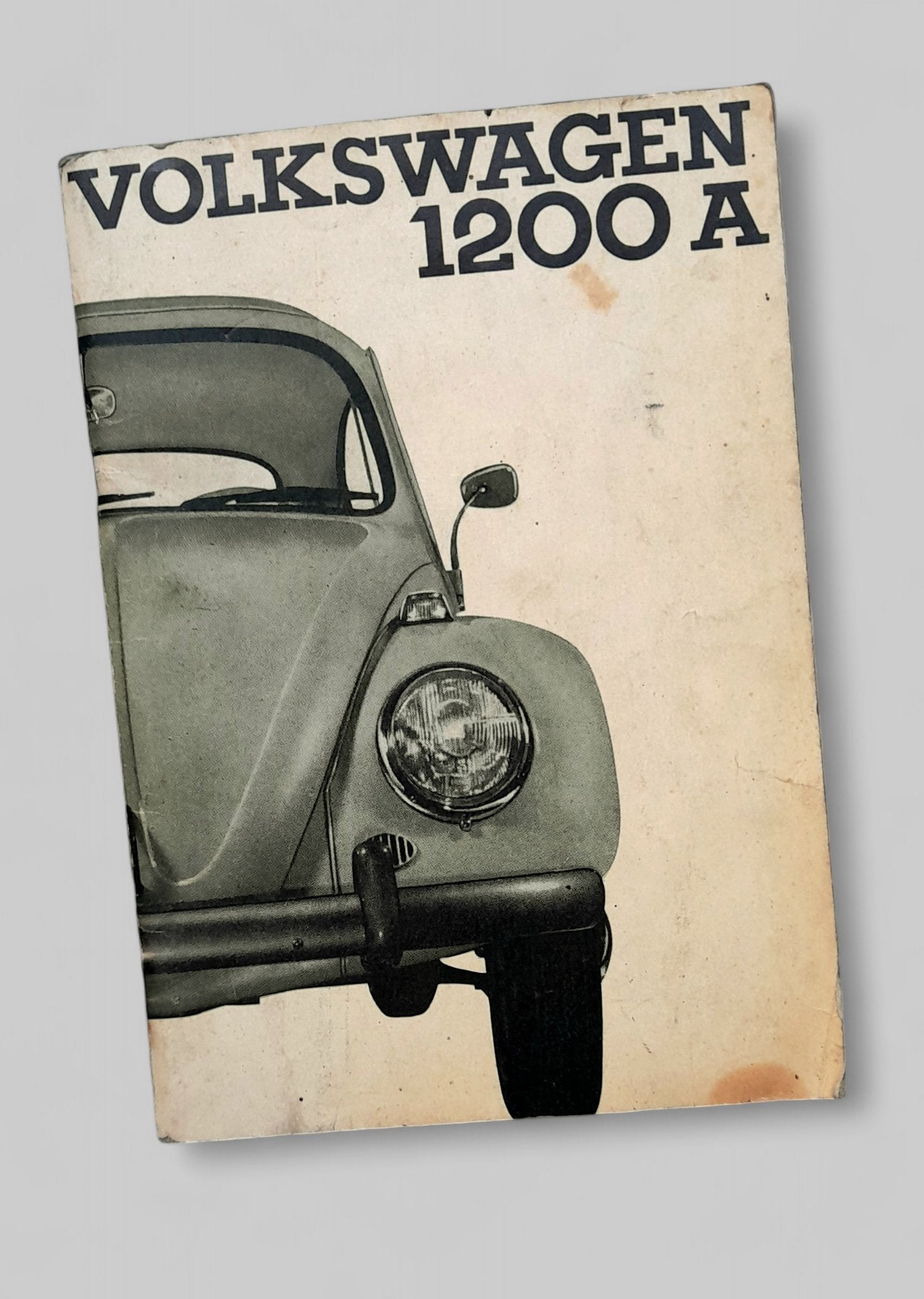 Betriebsanleitung f. Käfer 1200 A, November 1964 - Peter Ebeling Ersatzteile