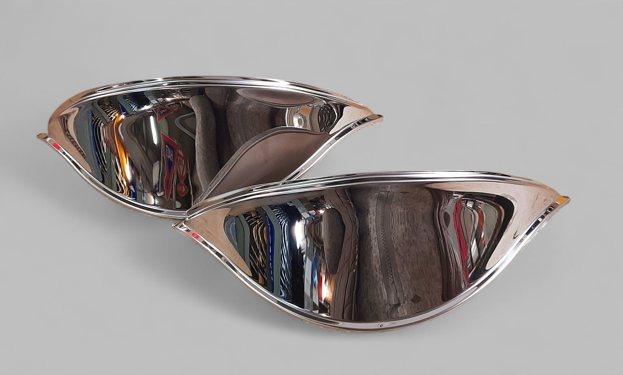 Scheinwerfer - Schirmchen, bis 07.67, Edelstahl - Peter Ebeling Ersatzteile