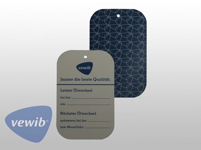 Ölwechsel-Anhänger von VEWIB