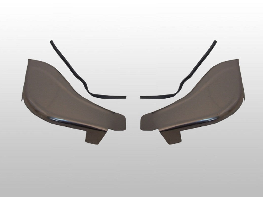 Steinschlag-Ecken, vorn