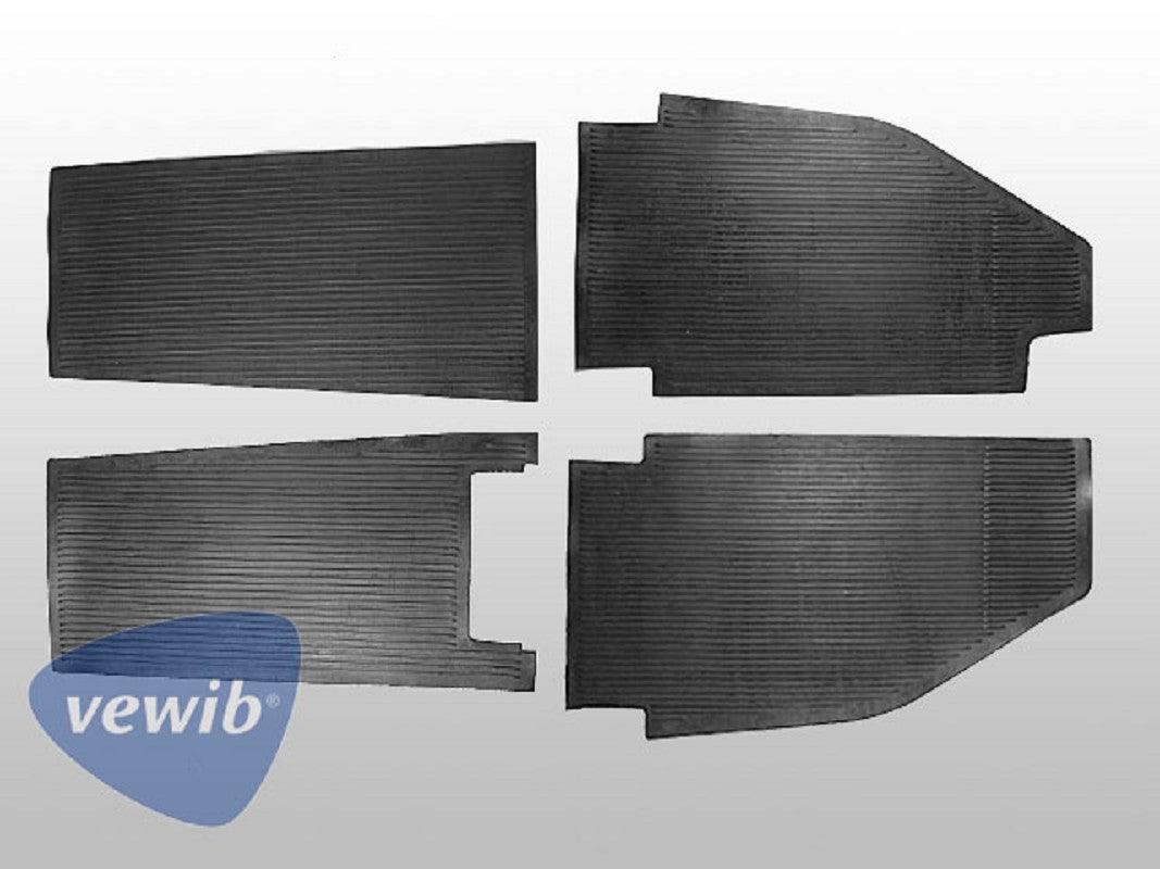 Finde Gummimatten, schwarz, 4-teilg. und weitere VW Käfer Ersatzteile bei Peter Ebeling Ersatzteile