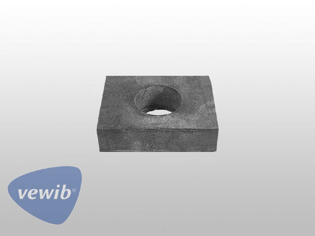 Unterlage unten, für Aufbaubefestigung, 10mm
