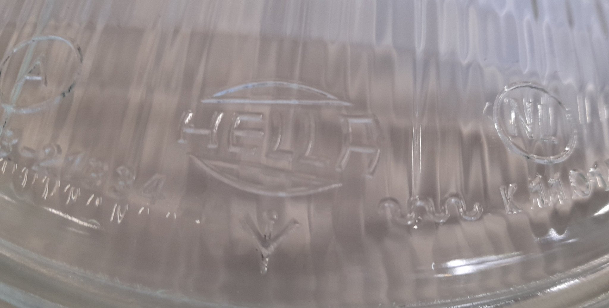 Streuscheibe/Scheinwerferglas, symmetrisch, HELLA, gebraucht