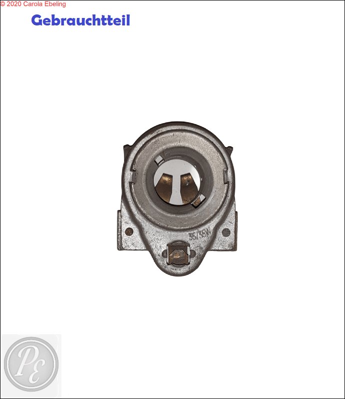 Finde Lampenfassung, Scheinwerfer, symmetrisch und weitere VW Käfer Ersatzteile bei  Peter Ebeling Ersatzteile