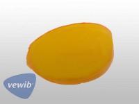 Bremslichtcellone f. Kennzeichenleuchte, für Brezelkäfer, orange (Originalfarbe), und weitere VW Käfer Ersatzteile bei Peter Ebeling Ersatzteile