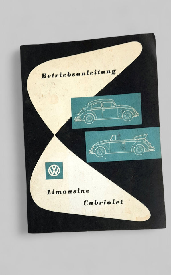 Betriebsanleitung f. Käfer, August 1959 - Peter Ebeling Ersatzteile