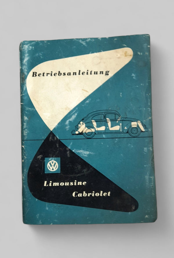 Betriebsanleitung f. Käfer Dezember '54 - Peter Ebeling Ersatzteile