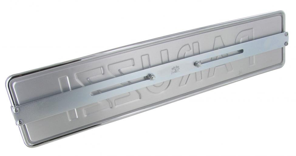 Kennzeichenhalter, Aluminium - Peter Ebeling Ersatzteile
