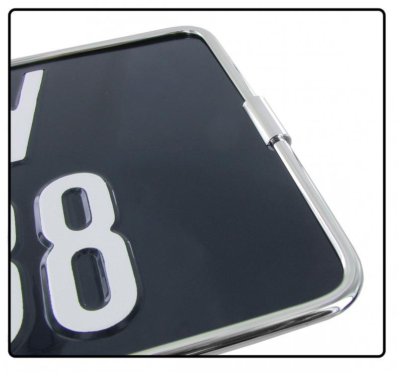 Kennzeichenhalter, Aluminium - Peter Ebeling Ersatzteile