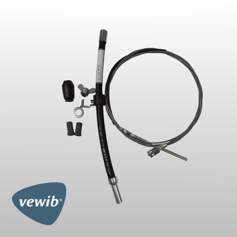 Kupplungsseilsatz, f.VW - Bus T2 ab 08.67 - Peter Ebeling Ersatzteile