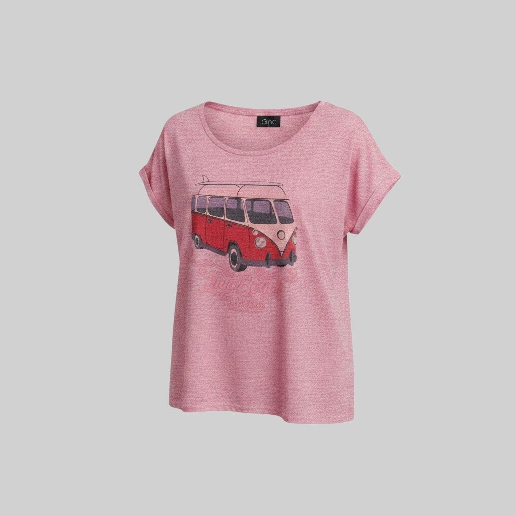 T-Shirt, Damen, mit Bullimotiv, Gr. 38 - Peter Ebeling Ersatzteile