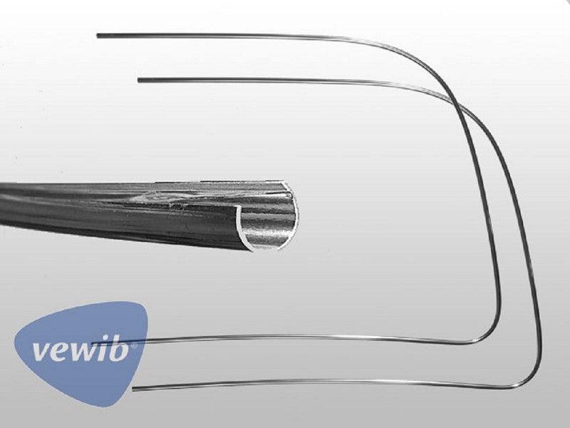 Finde Frontscheiben-Zierrahmenpaar ab 08.64, Metall und weitere VW Käfer Ersatzteile bei  Peter Ebeling Ersatzteile